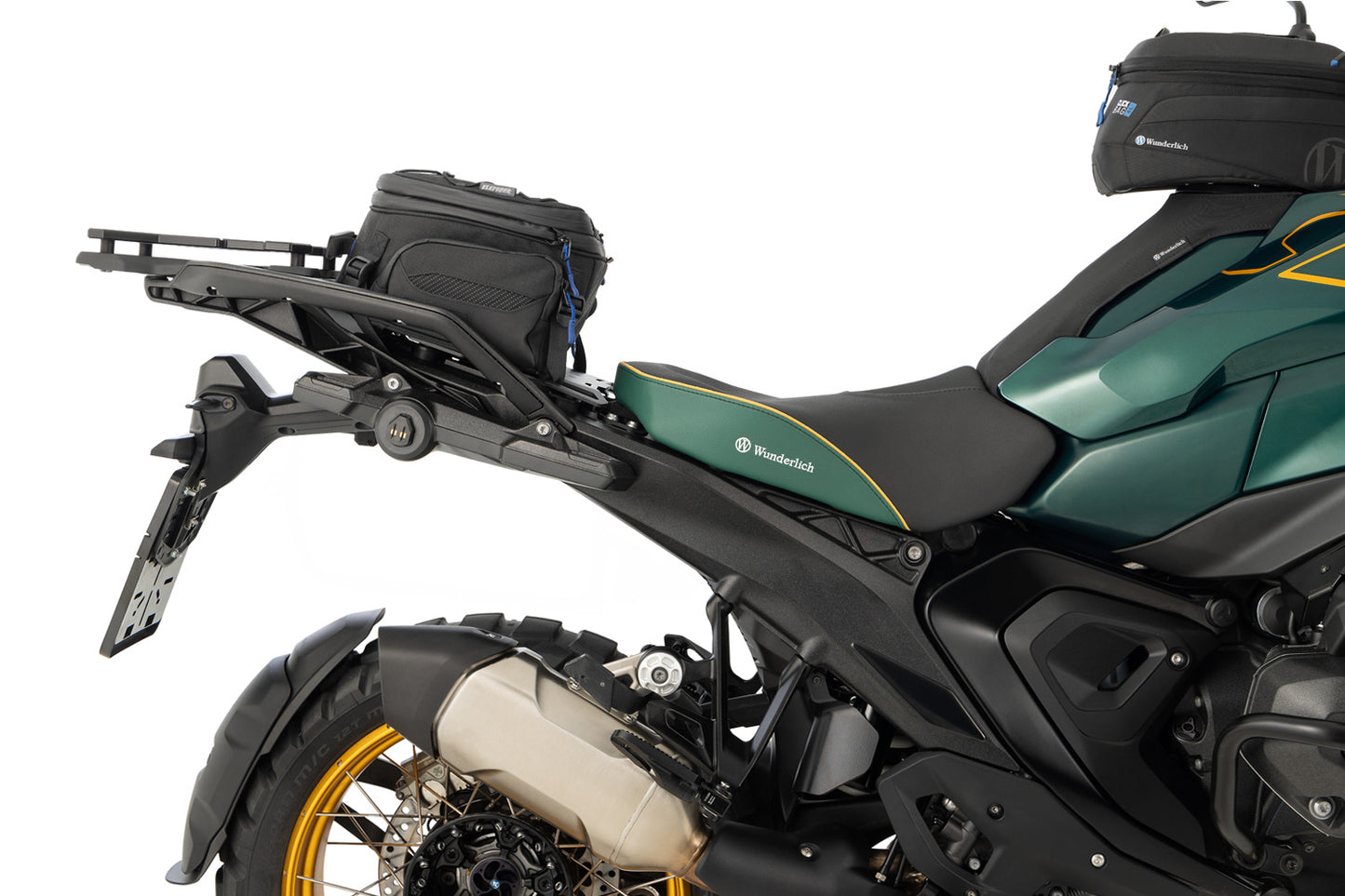 Wunderlich AKTIVKOMFORT rider seat R 1300 GS - standard - green gold