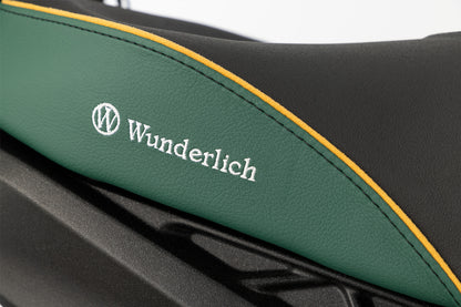 Wunderlich AKTIVKOMFORT rider seat - with seat heating Smart Plug & Play R 1300 GS - standard - green gold