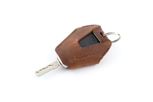 Wunderlich Keyless Ride Leather Key Pouch R 1300 GS / R 12 / R 12nineT - Genuine leather - brown