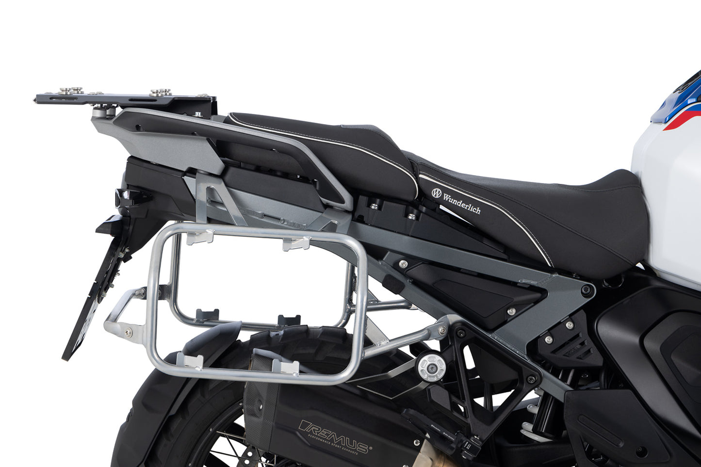 Wunderlich uniRack case carrier for the R 1300 GS Adventure - stainless steel