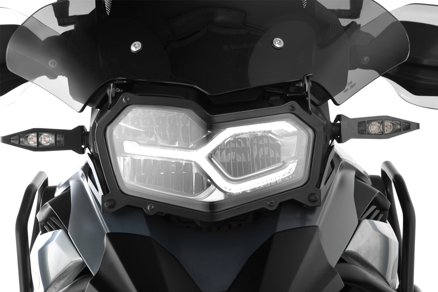 Wunderlich Headlight protector foldable WITH OUT screen reinforcement bracket