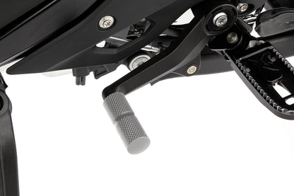 Wunderlich Gear and Brake Lever Extension OFFROAD - silver