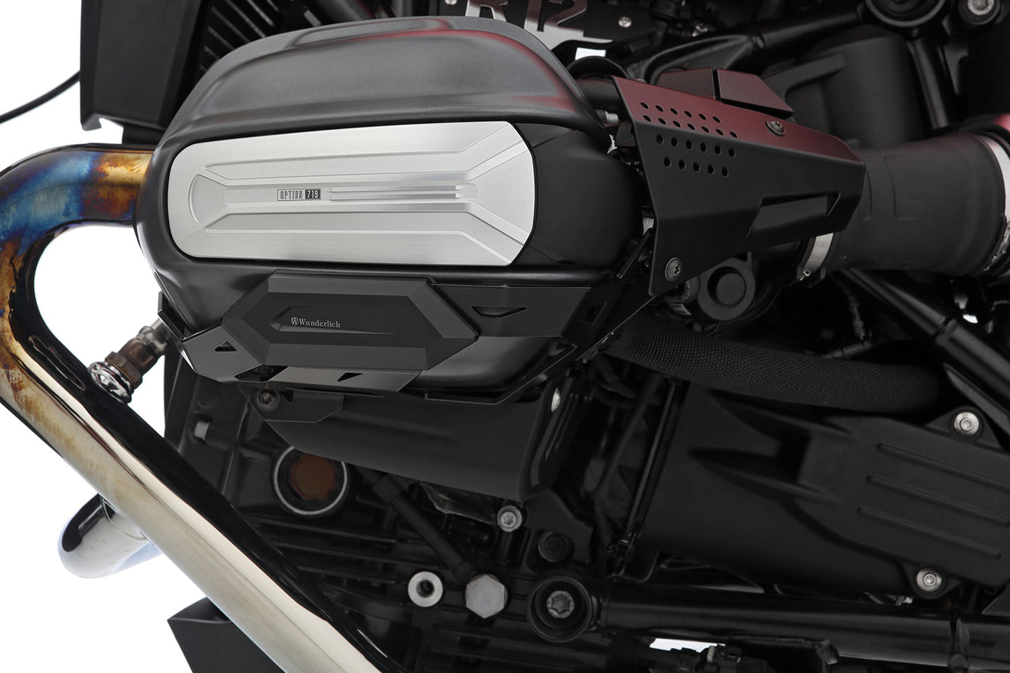 Wunderlich fuel injection system cover R 12 nineT - black