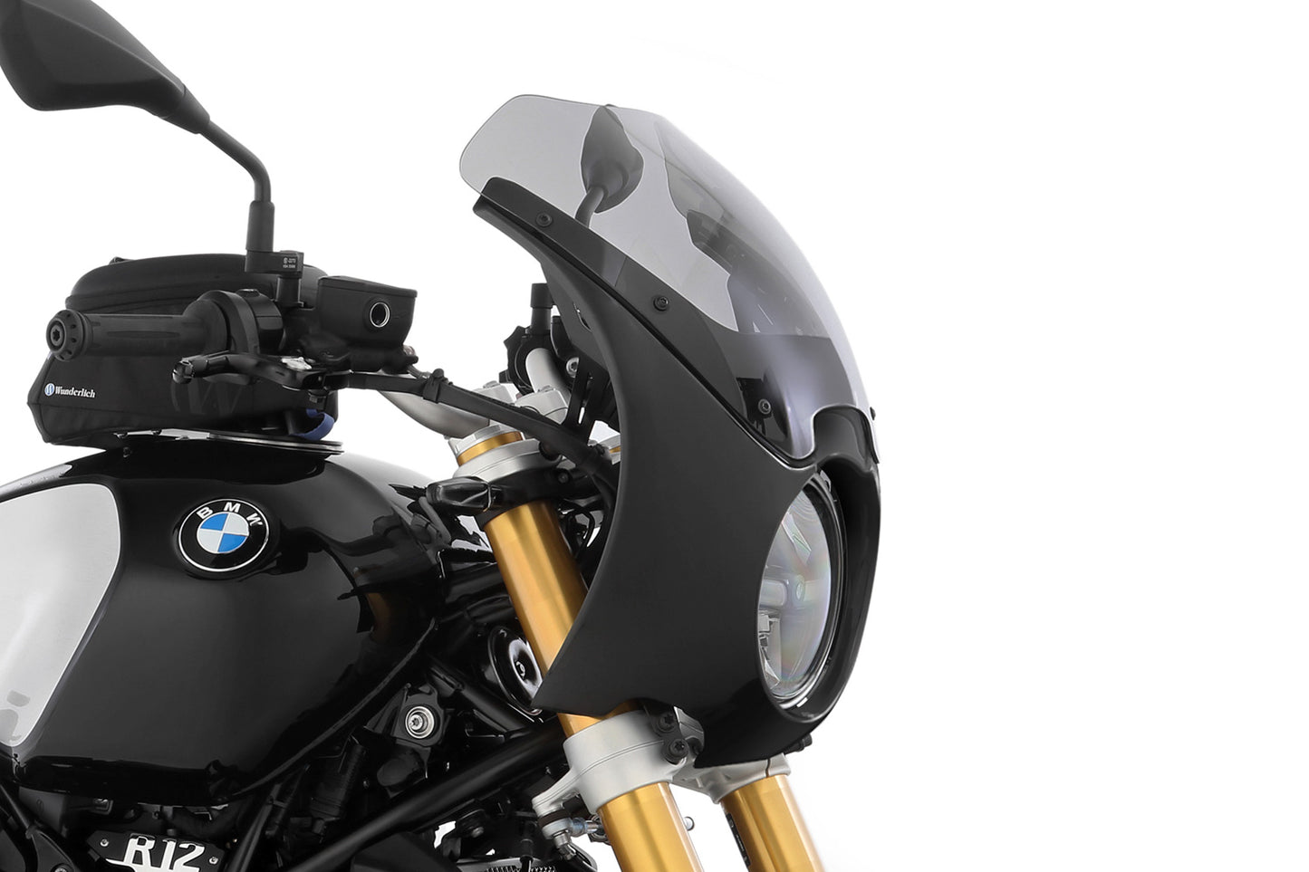 Wunderlich Cockpit fairing DAYTONA R 12 (nineT) - Blackstorm Metallic