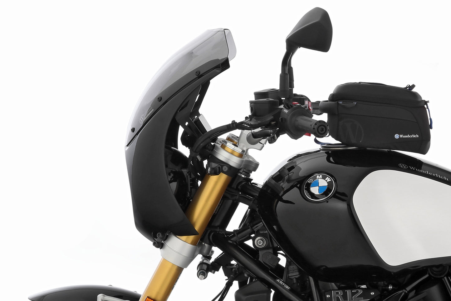 Wunderlich Cockpit fairing DAYTONA R 12 (nineT) - Blackstorm Metallic