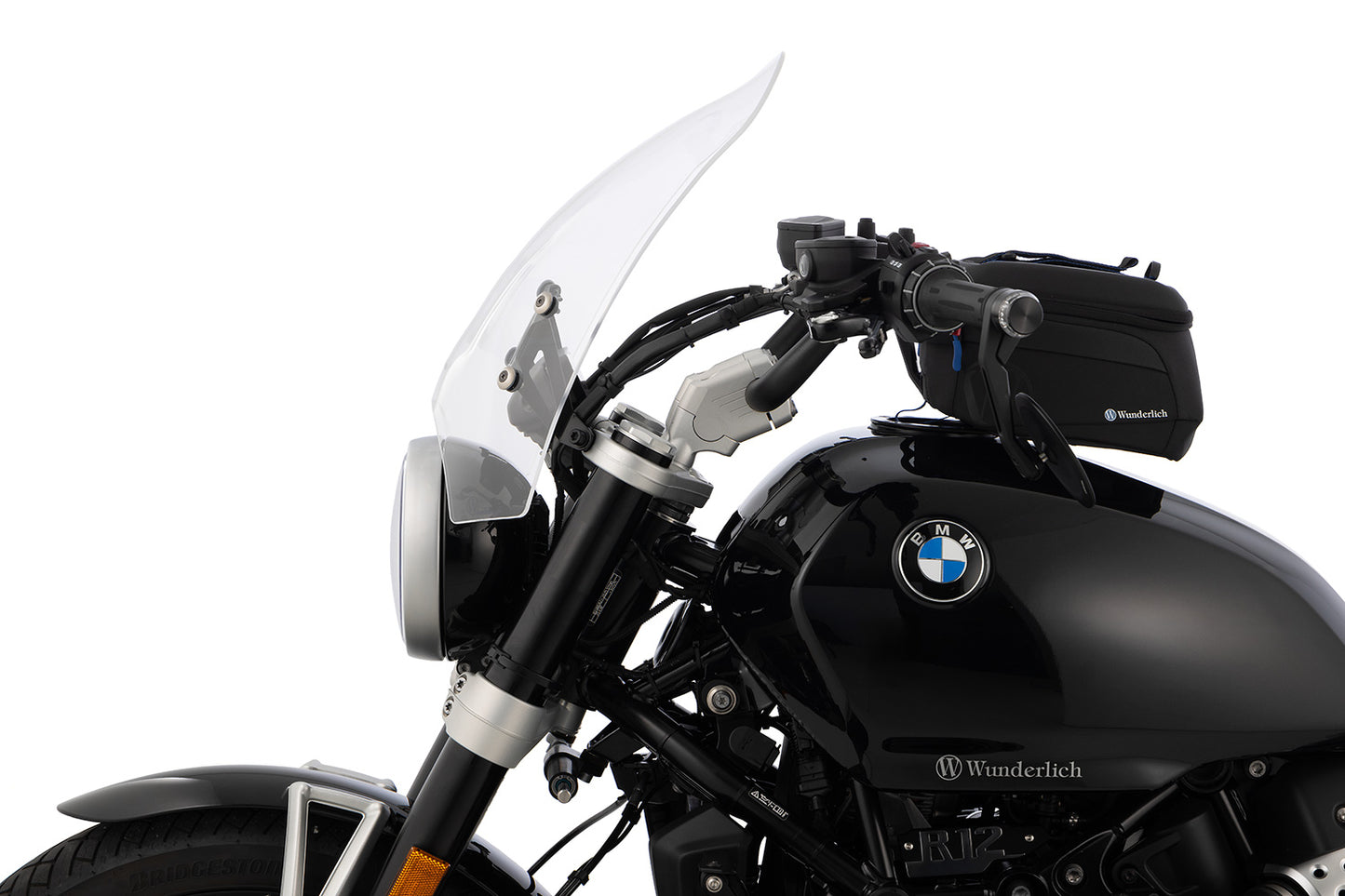 Wunderlich touring windshield 70th-ROADSTER R 12 (nineT) - clear