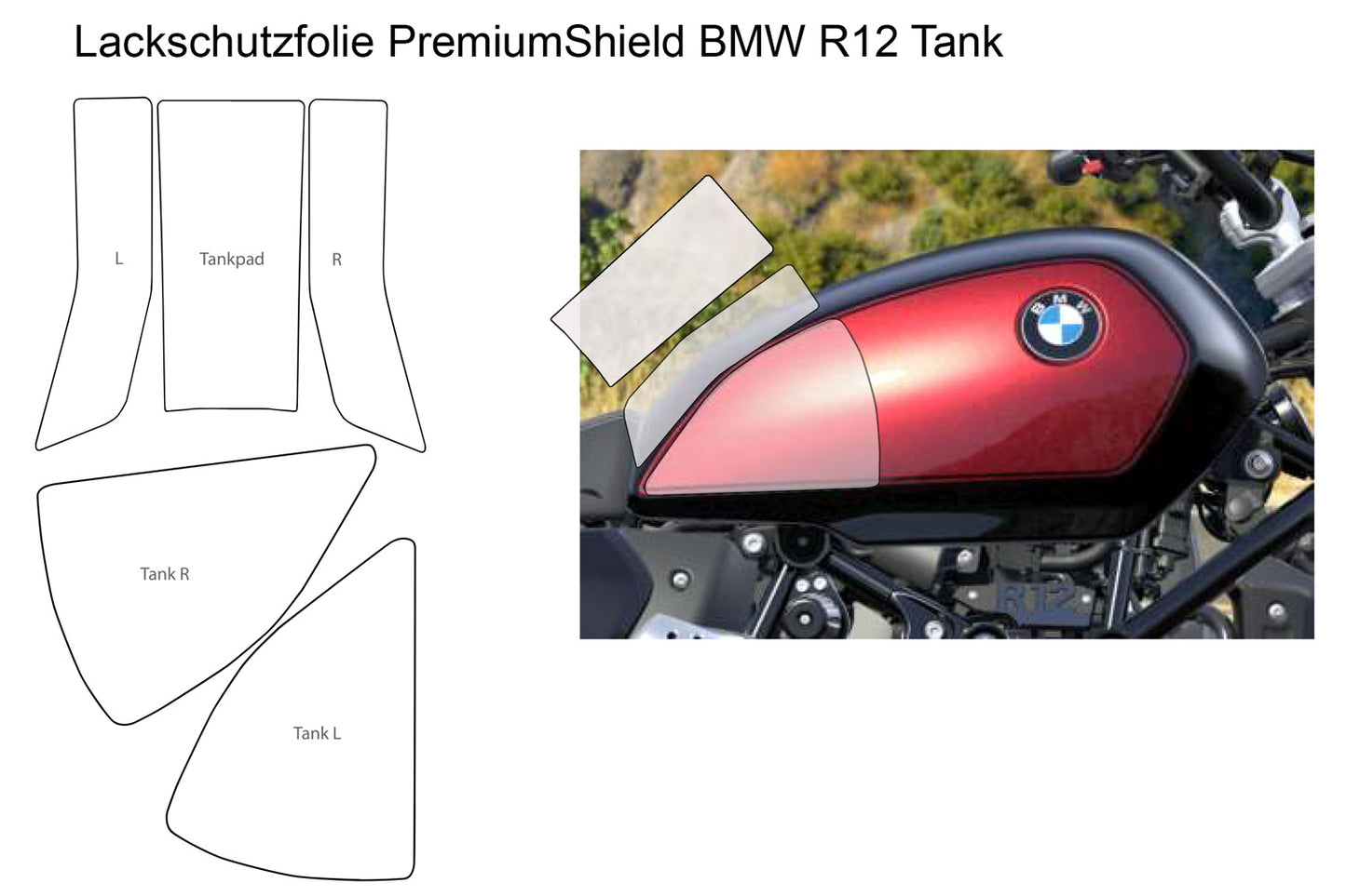 Tank protection PremiumShield - clear