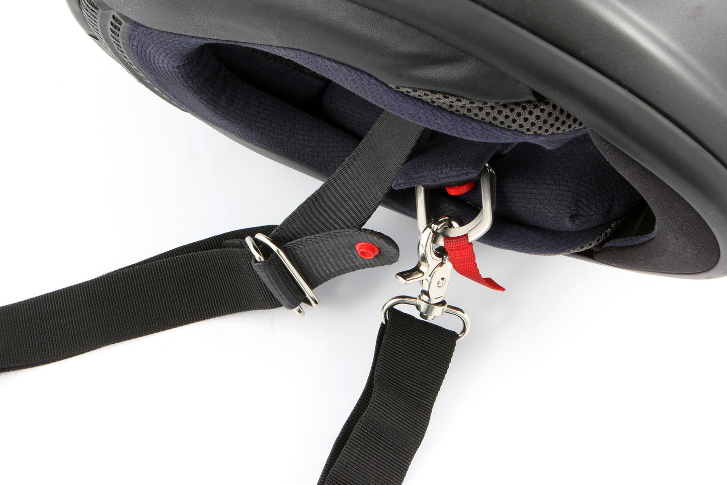 Wunderlich helmet carry strap - black - Double D-ring lock